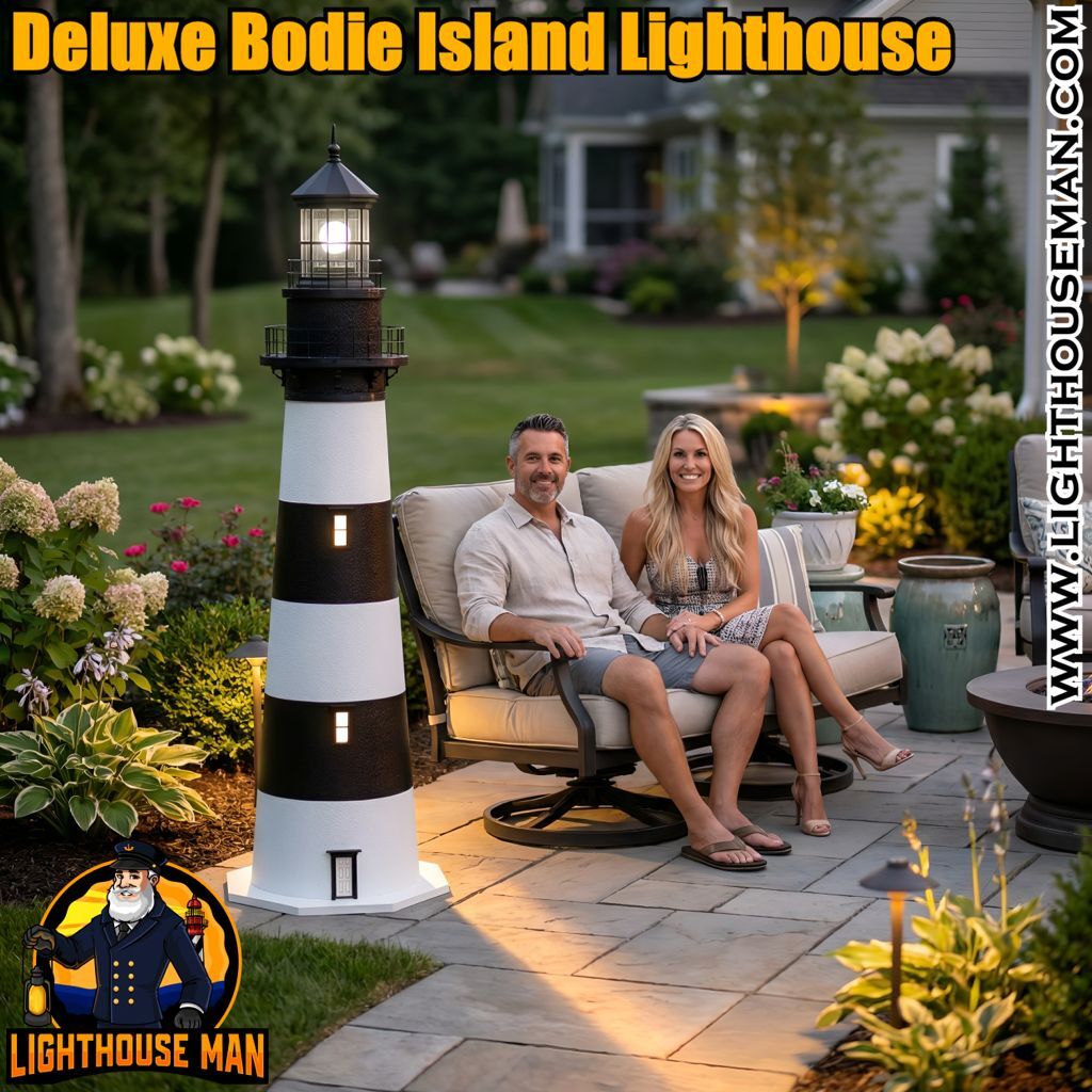 Bodie Island Yard Lighthouse for Sale | Garden & Lawn Lighthouse
