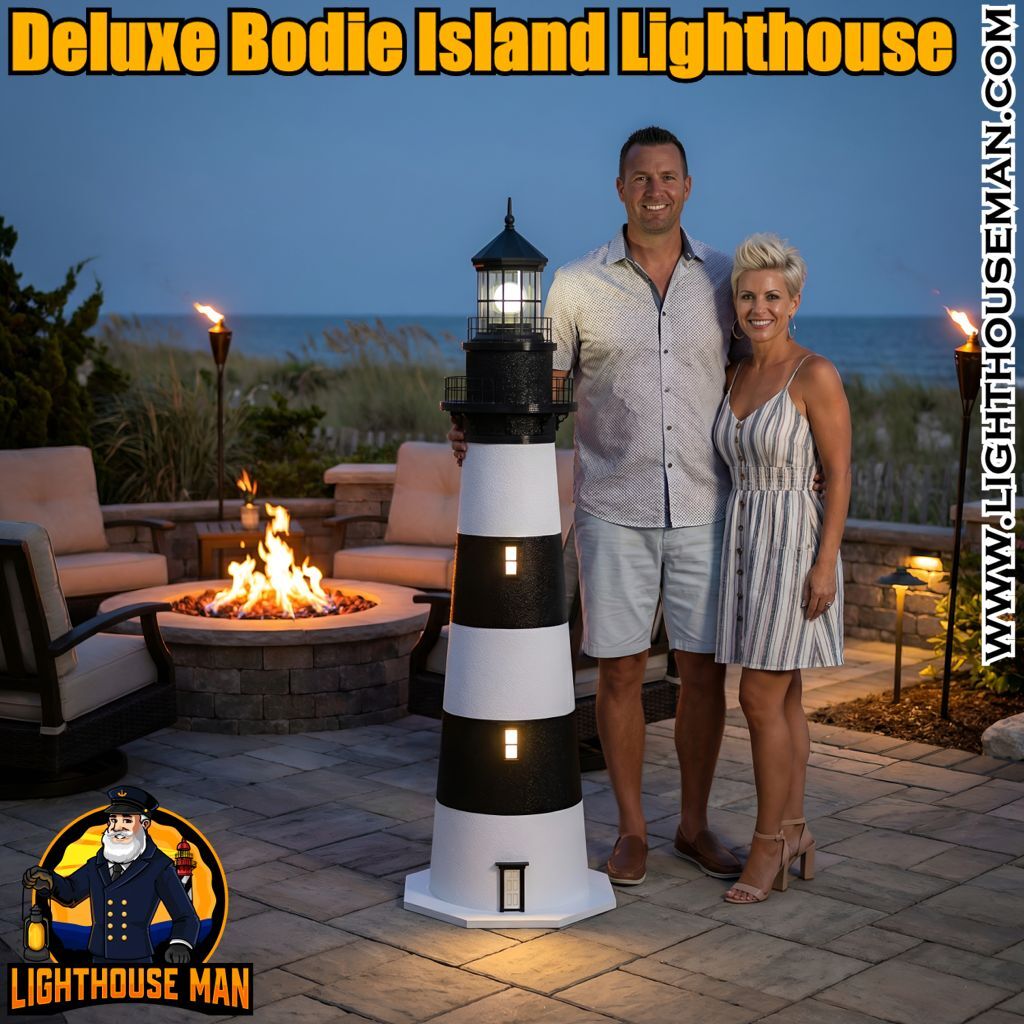 Bodie Island Yard Lighthouse for Sale | Garden & Lawn Lighthouse