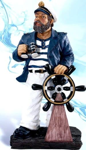 Nautical Figurines - Sea Captains Figurines and Statues