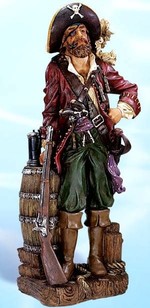 Pirate Figurines - Pirate with Rifle PS-485