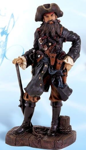 Nautical Figurines - Pirate Figurines and statues