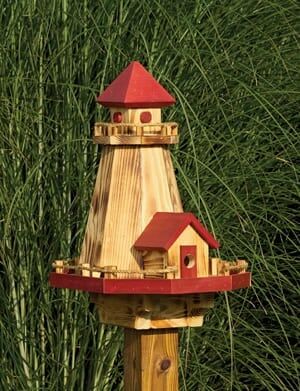 TOBF2006 Lighthouse Bird Feeder Decorative Birdfeeders - Lighthouse birdfeeder/birdhouse TO-2006