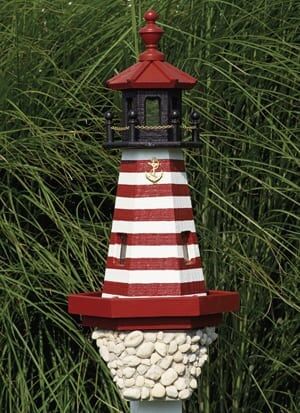 TOBF2016 Lighhouse Feeder decorative birdfeeders Lighthouse Bird Feeder