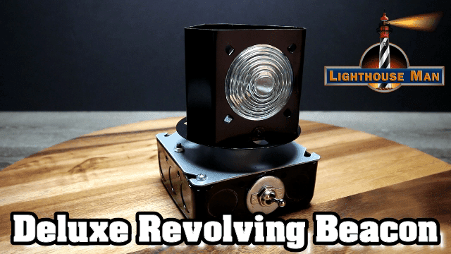Lawn Lighthouse Revolving Beacons