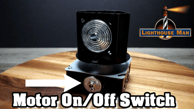 Deluxe Revolving Beacon Motor Switch