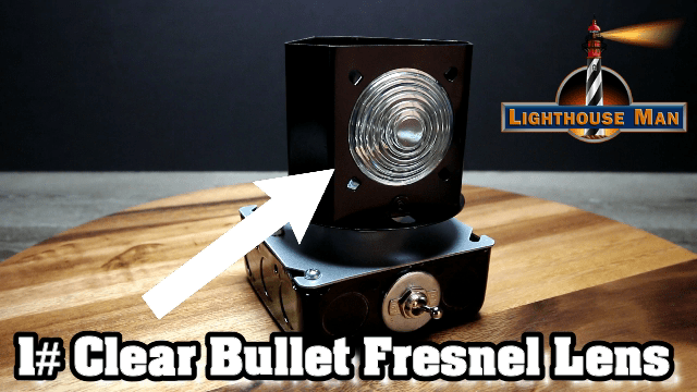 Deluxe Revolving Beacon Fresnel Lens