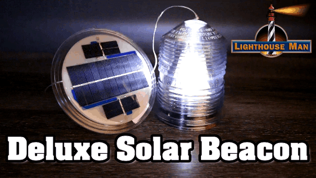Lawn Lighthouse Solar Beacon