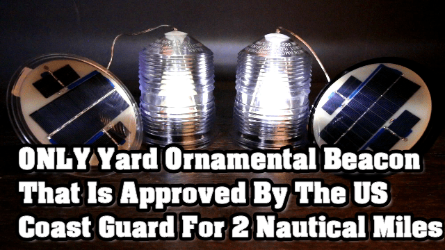 Industrial Lighthouse Solar Light