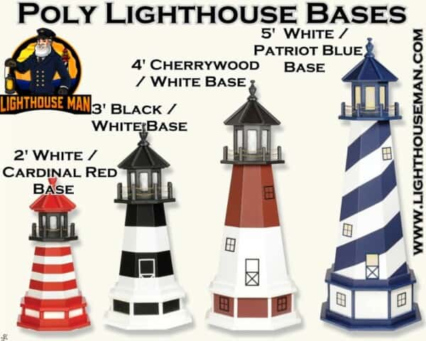 Poly Lighthouse Bases
