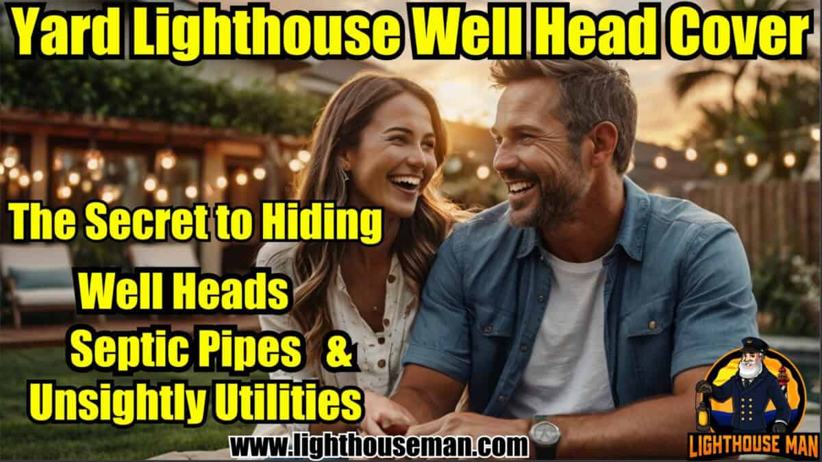 Outdoor Lighthouse Statues