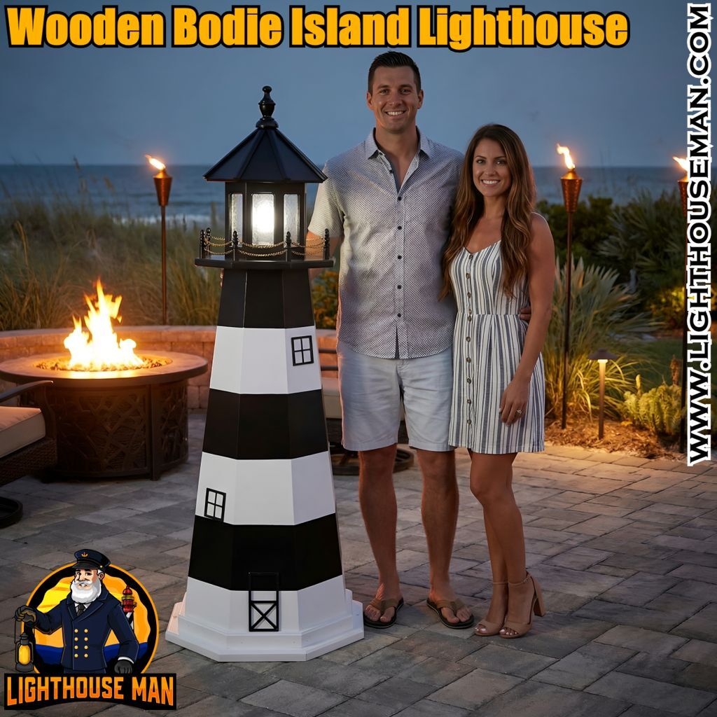 灯台 置物 ノースカロライナ Bodie島灯台 Bodie Island Yard Lighthouse for Sale | Garden & Lawn Lighthouse